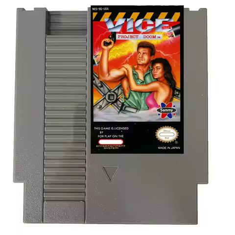 Classic Game Vice Project Doom For NES Super Games Multi Cart 72 Pins 8 Bit Game Cartridge,for NES R