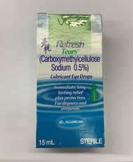 REFRESH TEARS LUBRICANT EYE DROPS 亮視滋潤滴眼液 15ML