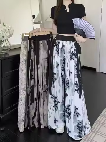 Women celana perempuan panjang wanita lembut satin pants seluar slack long seluar palazzo pants stra