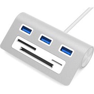 [o美國直購] Sabrent (HB-MACR) 集線器 讀卡機 Premium 3 Port Aluminum USB 3.0 Hub with Multi-In-1 Card Reader