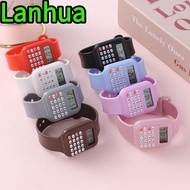 LANHUA Micro Calculator Watch, Date Display Multifunctional Electronic Digital Calculator, Creative 