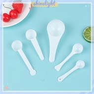 [Shinelight] 10Pcs 1g 3g 5g 10g Measuring Plastic Scoop Measuring Spoons Milk Powder Spoons [MY]