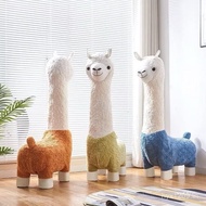 Alpaca Chair With Cute Doll Pattern Little Sheep