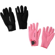 [uguuiya] 1 Pair 1.5mm Neoprene Five Finger Wetsuits Diving Glove - Anti-scratch Anti-slip Comfortab