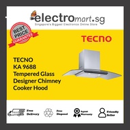 TECNO KA 9688 Tempered Glass  Designer Chimney  Cooker Hood