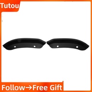 Tutoushop 2pcs Front Bumper Lip Protector Cover Splitter Trim