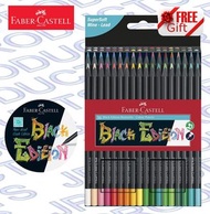 輝栢嘉 - STOP 德國FABER黑桿極軟系油性彩色木顏色三角鉛筆 36色 (紙盒裝) #116436《香港行貨》《送黑色圖畫紙》