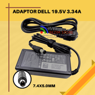 Adaptor Charger 19.5V 3.34A 7.4x5.0mm Dell Inspiron Latitude Vostro Original DELL INSPIRON I3541 INS