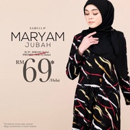 Jubah Tanpa Gosok Sabella Ready Stock (Clara Jubah, Maryam Jubah, Alora Dress)