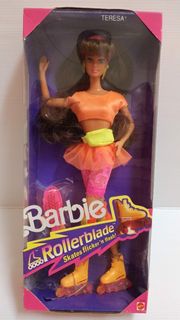 絕版 芭比娃娃 barbie rollerblade teresa 溜冰鞋 旱冰鞋