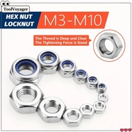 304 Stainless Steel DIN934 Hexagon Nut A2-70 - M3-M10 Metric Thread Hex Nut, Corrosion Resistant Fas