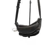 Aeta Waist Bag leather BLK Direct from Japan Secondhand