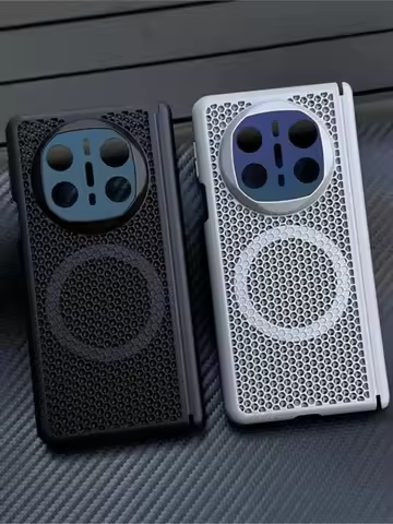 Huawei Mate X7 Case For Huawei Mate X7 Honeycomb Heat Dissipation Breathable Magnetic PC Cover For H