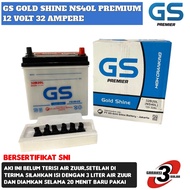 Aki Mobil Ayla/Agya/Calya/Sigra/Jazz/Ertiga/Brio/Karimun/Datsun go/Baleno gold Shine Ns40L Premier 3
