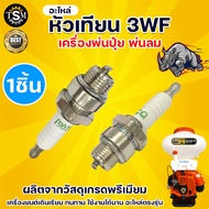 หัวเทียนเครื่องพ่นปุ๋ย หัวเทียน รุ่น 3WF SPARKPLUG 2 จังหวะ ของแท้ หัวเทียนพ่นปุ๋ย พ่นลม อะไหล่เครื่องพ่นลม