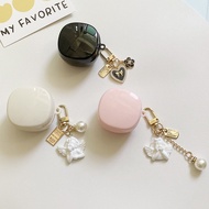 ins Angel Keychain Case ins For Baseus BD1 / E19 E20 E17 E18 M3S MC1 WM01 WM02 Case Silicone Glossy 