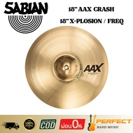Drum Cymbal Set SABIAN 18 AAX CRASH 18 X-PLOSION/FREQ