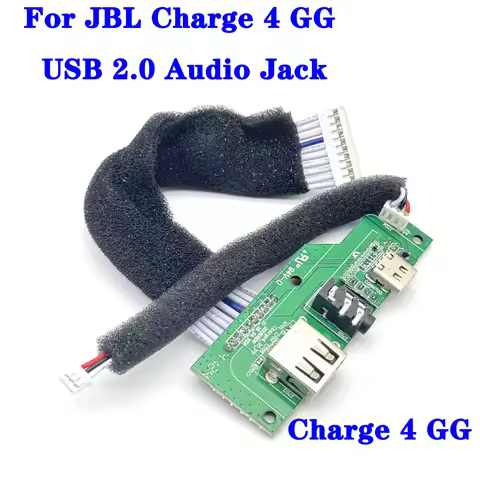 For JBL CHARGE4 USB 2.0 Audio Jack Power Supply Board Connector For JBL Charge 4 GG Bluetooth Speake
