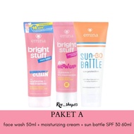 Emina Bright Stuff Satu Paket Lengkap Skincare Remaja Mencerahkan
