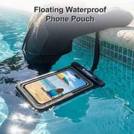 IPX8 Floating Waterproof Phone Pouch With Lanyard, Universal Waterproof Phone Case Compatible With I