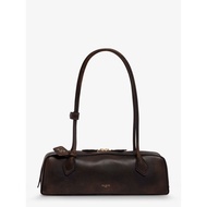 [pre-order] Alaia Le Teckel leather shoulder bag - Ebene
