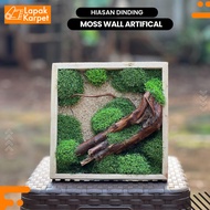 HIASAN DINDING Artificial Moss Wall / Synthetic Vertical Garden / Wall Decoration