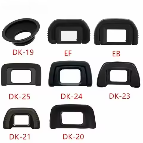100pcs Camera Eyecup EF EB DK-19 DK-20 DK-21 DK-23 DK-24 DK-25 Rubber Eye Cup Eyepiece Eyecup for ni