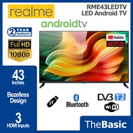 [FREE EXTRA PACKING] Realme/Sharp 43" 1080P Full HD Android/Google TV ( 2TC43GH3000X )