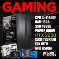 คอมพิวเตอร์เล่นเกมส์ไม่ถึงสองหมื่นได้ RTX-3050 Intel Core I5-11400F RAM 16GB RTX-3050