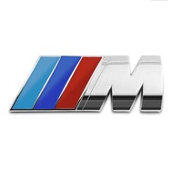M Power Series โลโก้โลหะสติกเกอร์ป้ายสัญลักษณ์ Chrom สำหรับ BMW 3 Series E46 E90 E92 E93 F30 F35 F80 F31