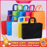 READY STOCK💝 GRIMO Snecaple Non Woven Bag Woman A4 Bags Tote Shoulder Crossbody Multipurpose Shoppin
