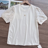 E7 Ladies Lace T-Shirt - Breathable & Loose Fit