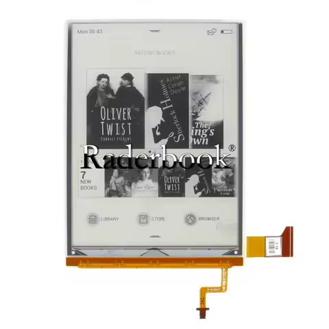 6 inch Lcd Screen display with Backlight For PocketBook 631 Plus Touch HD 2 PB631(2) E-Readers Matri