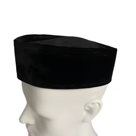 Traditional Southeast Asian Cap Worn By Muslim Men Boys Songkok Rata Velvet Songkok Budak Rata Indon