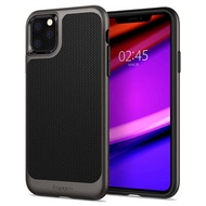 Spigen - iPhone 11 Pro Max Neo Hybrid 保護殼 手機殼 手機套 - 金屬灰