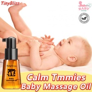 TinyBliss naturally Baby Massage oil 70ml Promote Sleep Soothe Emotions baby oil for newborn