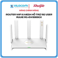 RUIJIE RG-EW3000GX Wifi 6 Router, Maximum Support 192 Users, 3000M Bandwidth - Genuine Product
