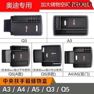 Suitable for Audi A3/A4/A6/A7/Q2/Q3/Q5 Central Armrest Box Storage Box Door Modification Storage Sto