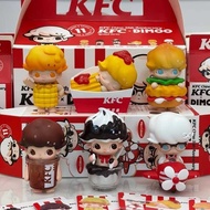 P POPMART DIMOO KFC KFC KFC Joint Mystery Box Series Figure Ornaments Children's Trendy Toys