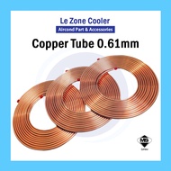 (15 meter) Hocol Copper Tube AMS Copper Tube Dewpoint Aircond Copper Pipe 1/4'' 3/8'' 1/2'' 5/8'' 3/