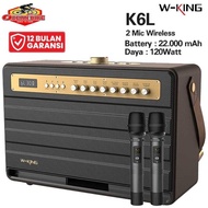 Wking K6L Speaker Bluetooth Karaoke Portable Wireless TWS W king 2 Mic