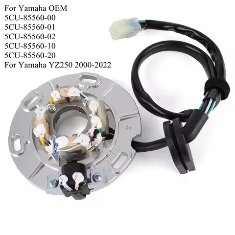 Motorcycle Stator Coil For Yamaha YZ250 YZ250G YZ250X YZ 250 2000-2022 5CU-85560-00 5CU-85560-01 5CU