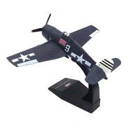 1/72 World War II F-6F Hellcat Carrier Fighter Simulation Alloy Airplane Model Ornaments Gifts