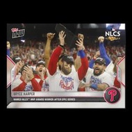 Bryce Harper 球員卡 2022 MLB TOPPS NOW® Card 1127 國聯冠軍賽MVP