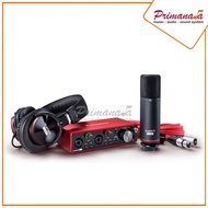 Focusrite Scarlett 2i2 Studio 3rd Gen Pack - USB Audio Interface Soundcard Recording