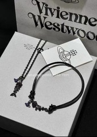 🎀Vivienne Westwood小魚骨頭手繩➕魚骨項鏈高級時尚趣味手鏈項鏈送男友 送女友送閨蜜禮物 情人節禮物