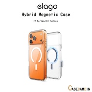 ELAGO Hybrid Magnetic Case Premium Grade Shockproof Clear From America For iPhone17/Air/17Pro/17Prom