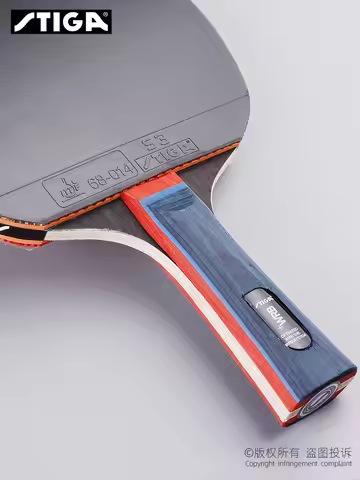 STIGA 3 Star Table Tennis Racket Pro Ping-pong Paddle Pimples In For Offensive Rackets Sport Stiga R