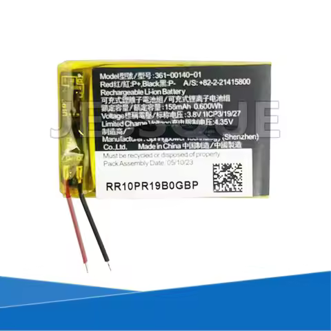 158mAh 361-00140-01 Battery For Garmin Forerunner 55 GPS Smart Watch