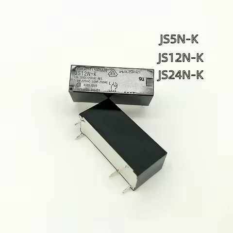 5PCS/LOT NEW relay JS5N-K 5VCD JS6N-K 6VDC JS12N-K 12VDC JS24N-K 24VDC JS12N K 12V JS24N K 24V 6V 5P